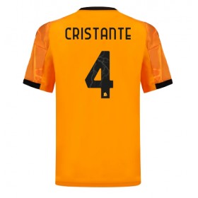 AS Roma Bryan Cristante #4 Borta Kläder 2025-26 Kortärmad